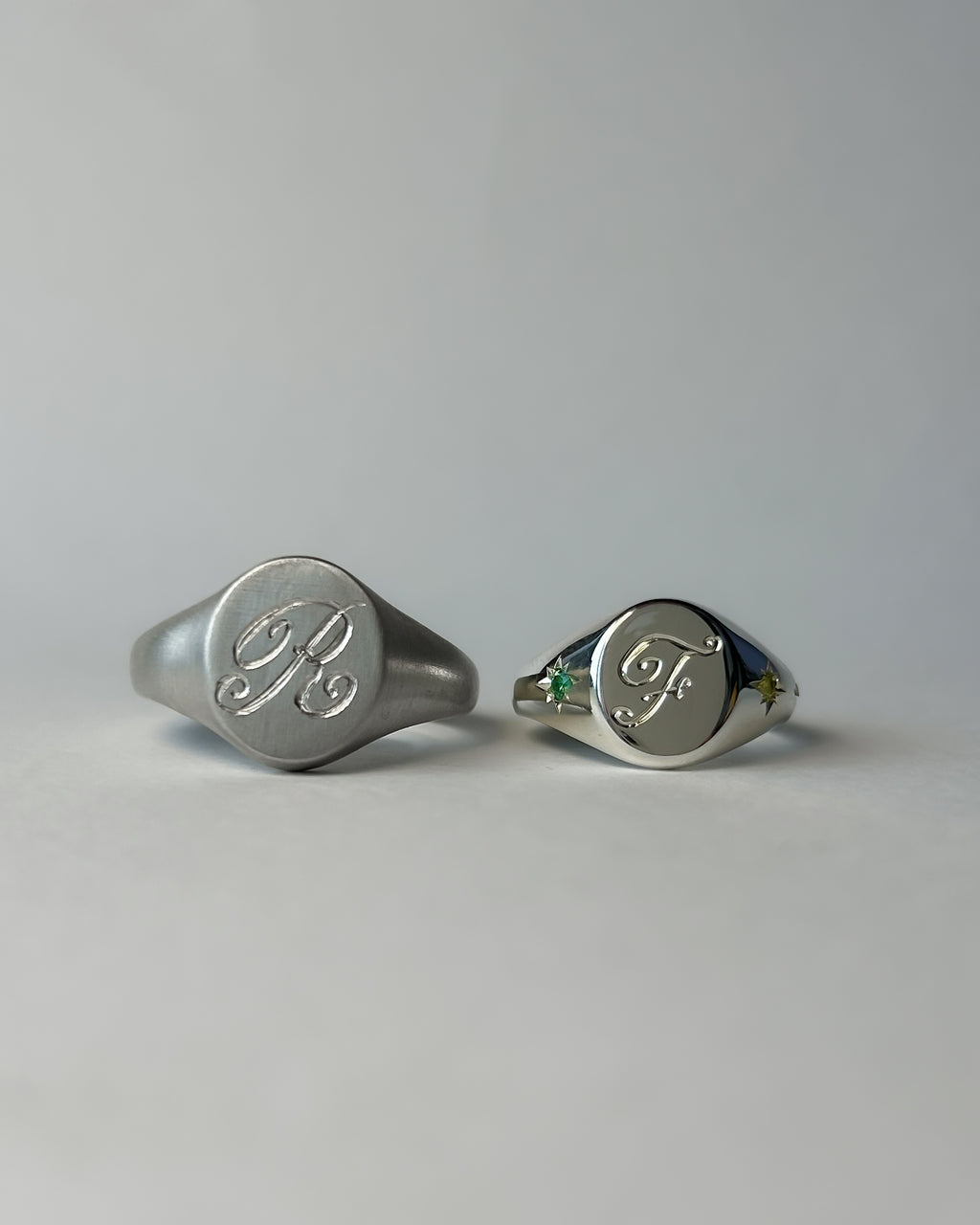 Saoirse Ladies Signet Ring - Sterling Silver